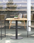 Abela 32" Square Bistro Table