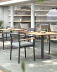 Abela 32" Square Bistro Table