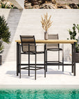 Barbados Rectangle Bar Table