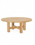 A Grade Teak Round Coffee Table by Prado Outdoor
