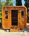 Summit Outdoor Sauna - 6 Person w/ Harvia Spirit Wi-Fi 8kW Heater