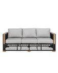 Breeze Sofa - Granite | Teak + Table