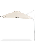 10' Square Aurora Cantilever Umbrella with Rolling Base