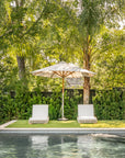 Levante Bamboo Center Pole Umbrella (Base Not Included)