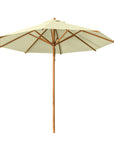 Levante Bamboo Center Pole Umbrella (Base Not Included)