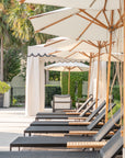 Levante Bamboo Center Pole Umbrella (Base Not Included)