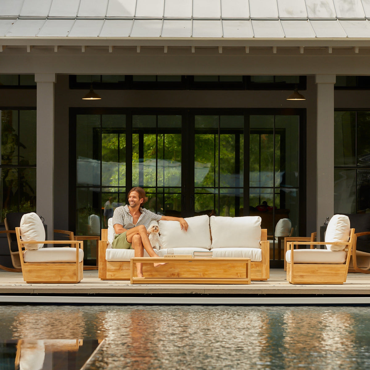 Atlantic Coffee Table, lifestyle