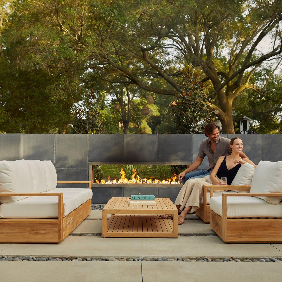 Atlantic Coffee Table, lifestyle