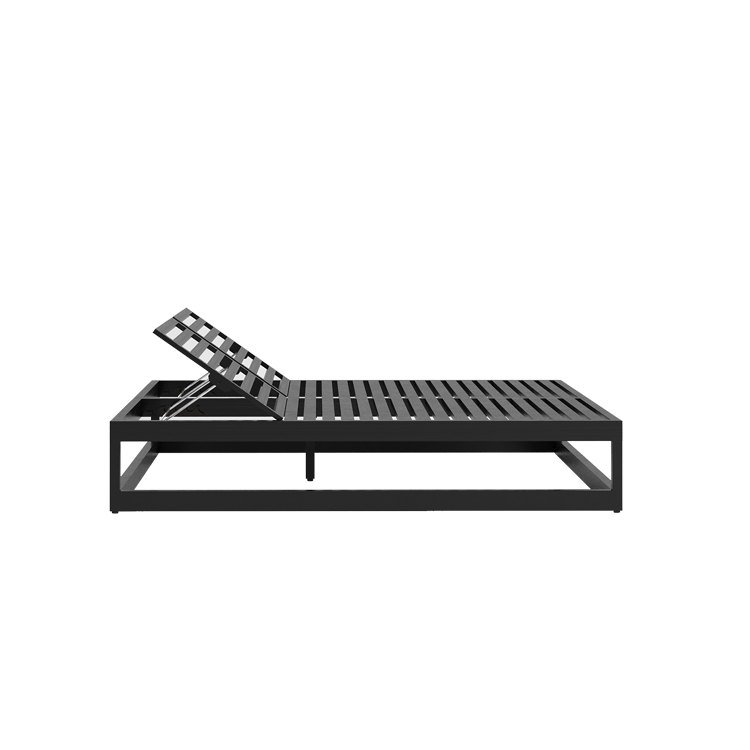 Atlantic Double Chaise Anthracite