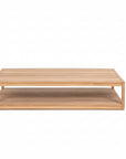 A Grade Teak Coffee Table With Shelf 