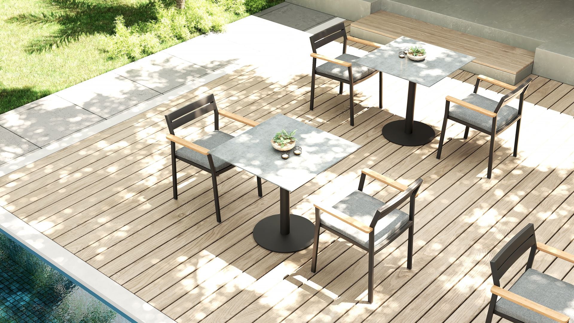 Abela 32&quot; Square Bistro Table