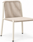 Barbados Stacking Bistro Side Chair Off-White