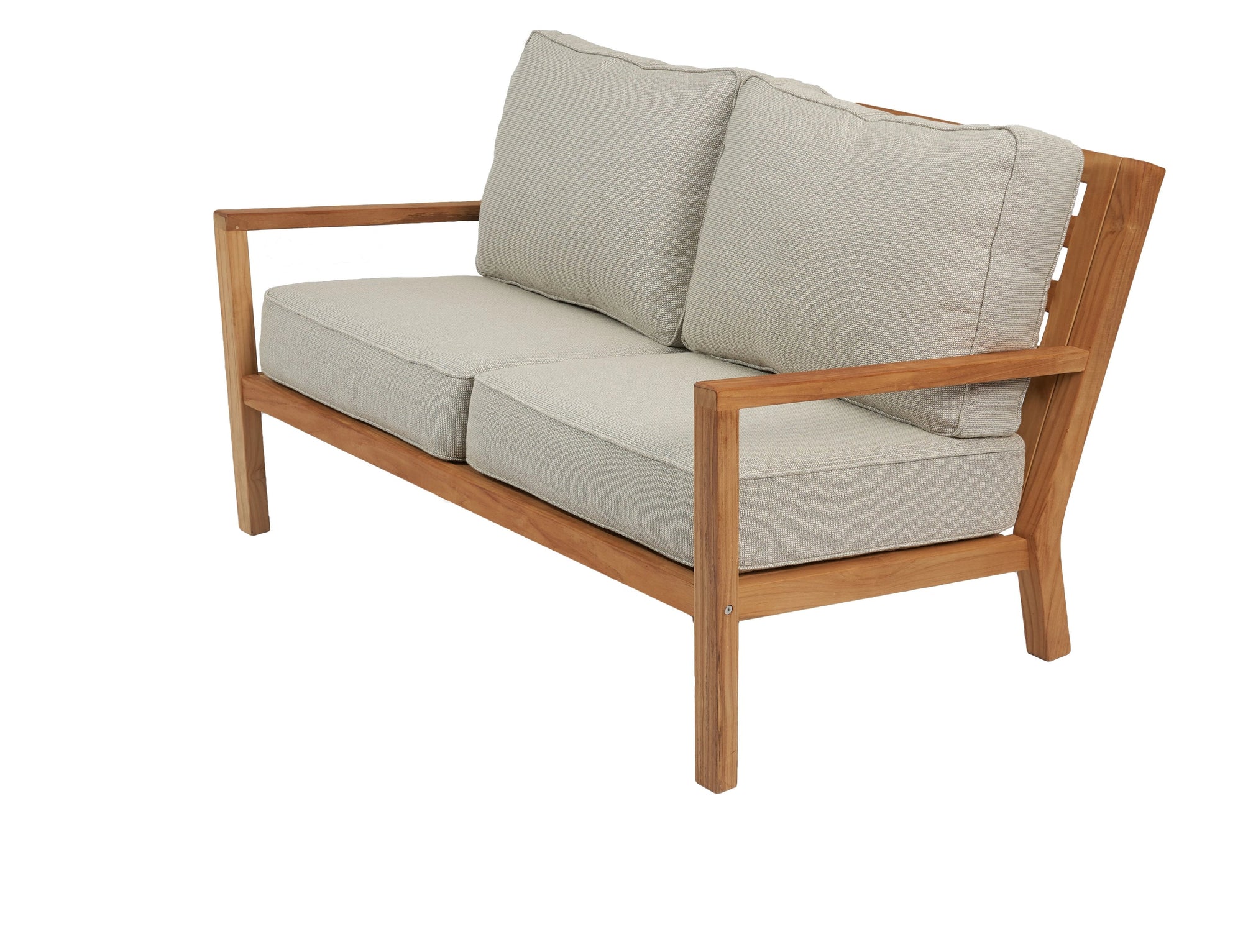 Pacific Loveseat White by Teak + Table
