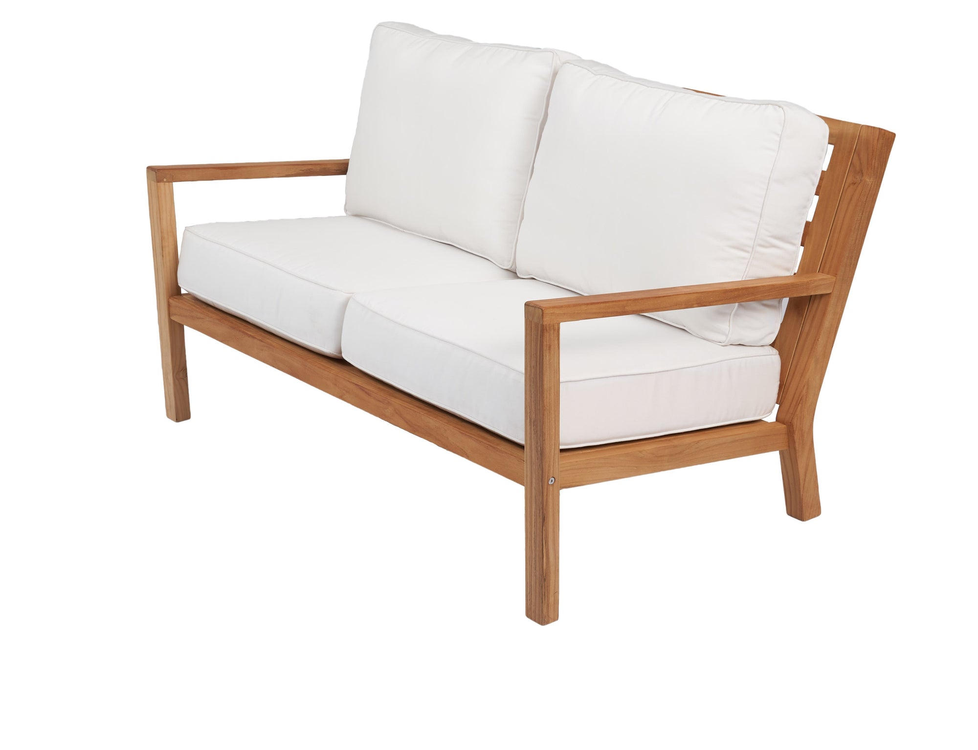 Pacific Loveseat White by Teak + Table