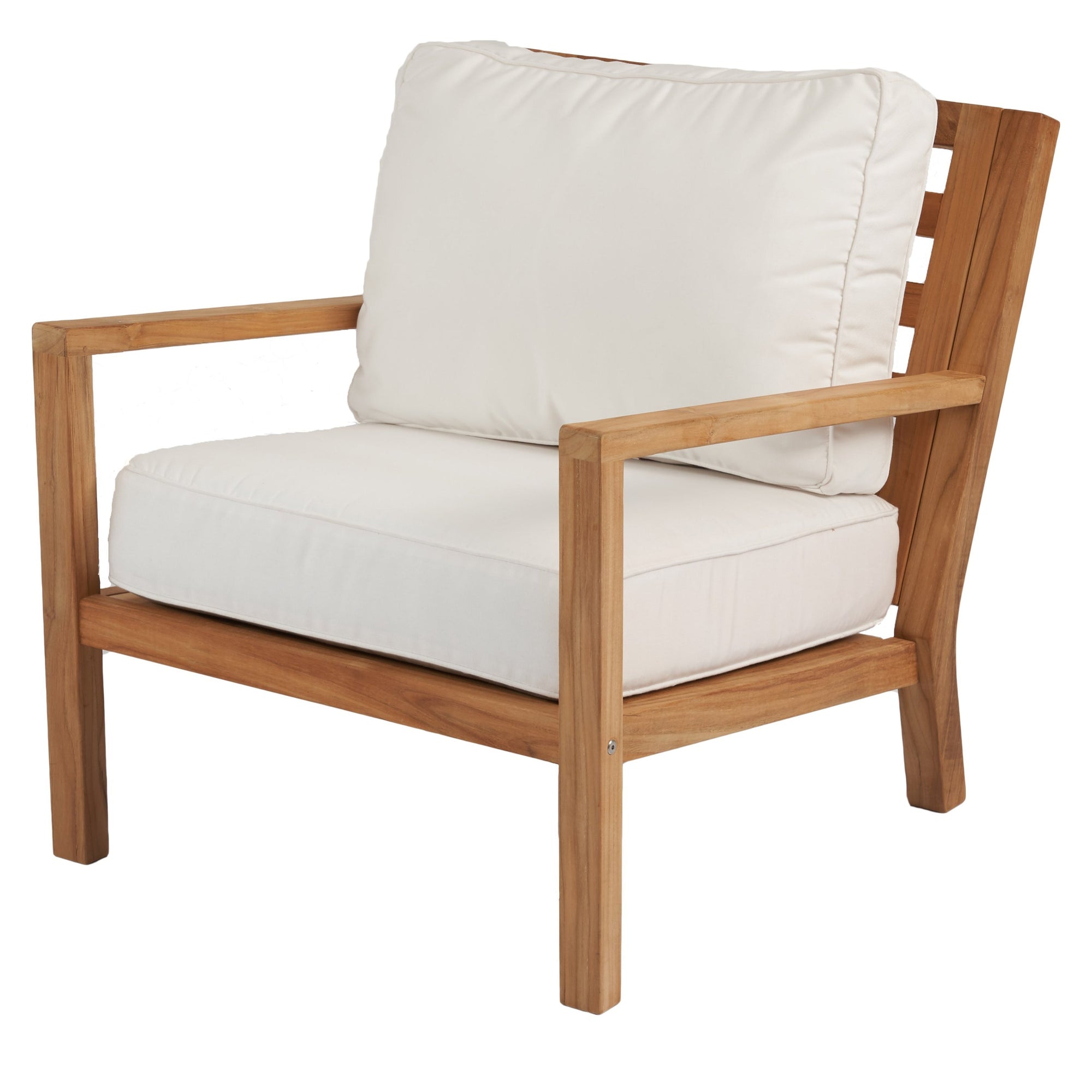 Pacific Club Chair White by Teak + Table