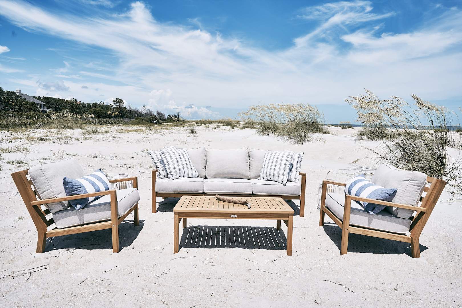 Pacific Sofa White by Teak + Table