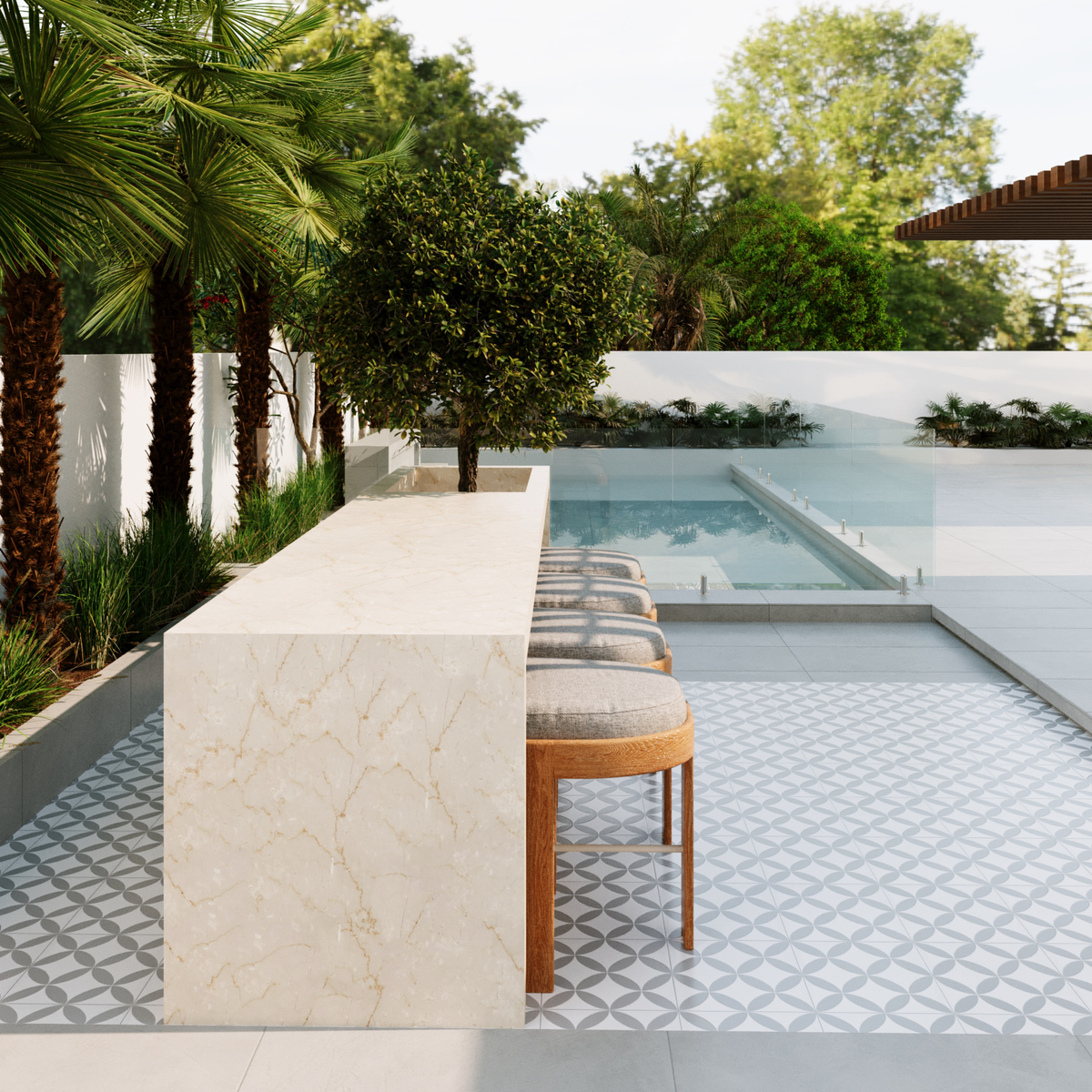 Rhodes Bar Chair – Prado Outdoor