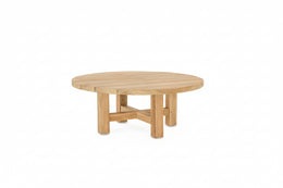A Grade Teak Round Coffee Table by Prado Outdoor