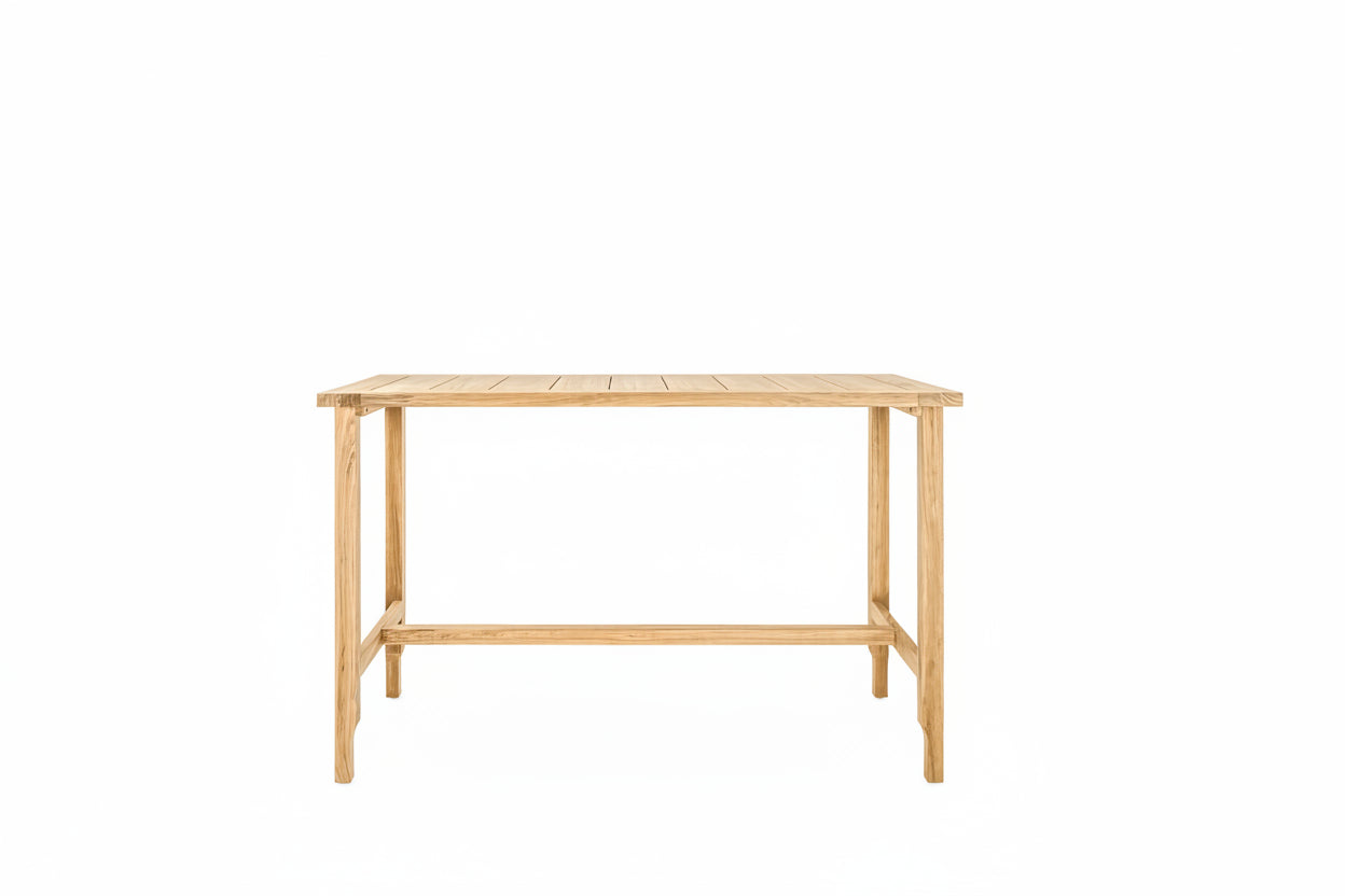 A Grade Teak Bar Table by Prado Outdoor