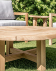 Friday Round Coffee Table 42" Round x 16.5”H by Prado Outdor 