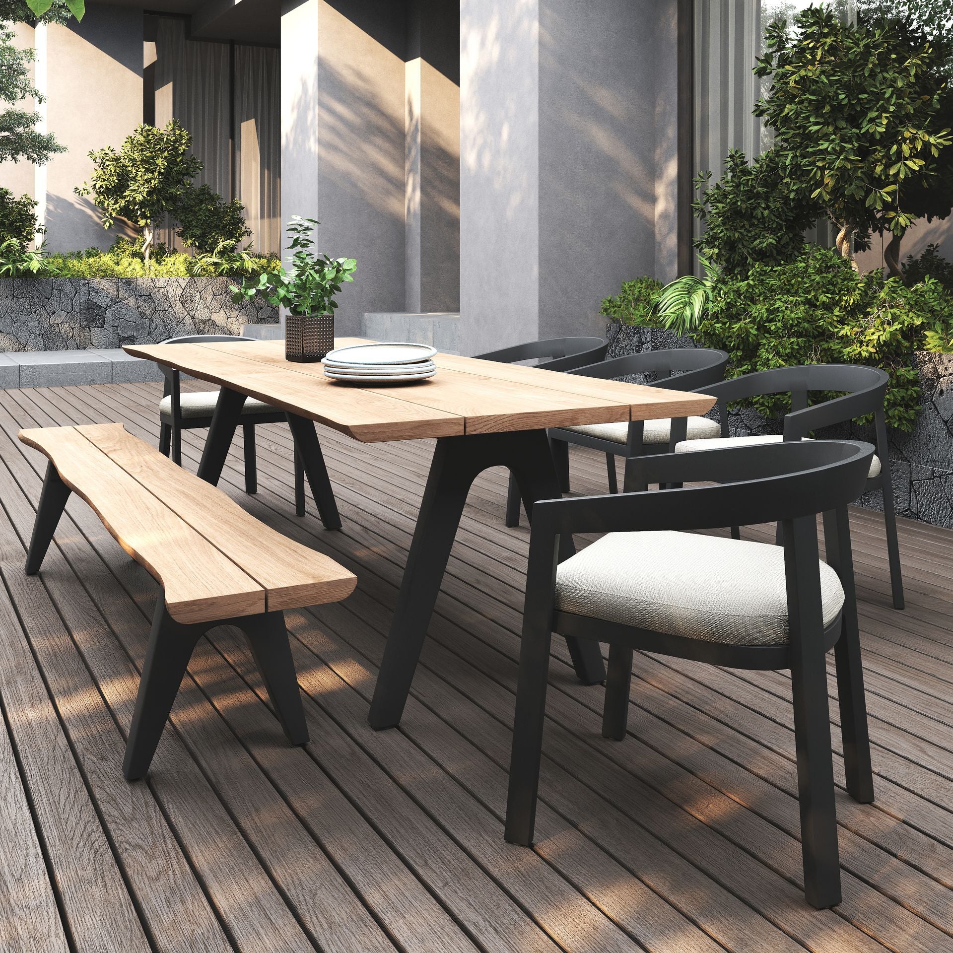 Sado 95&quot; Bench