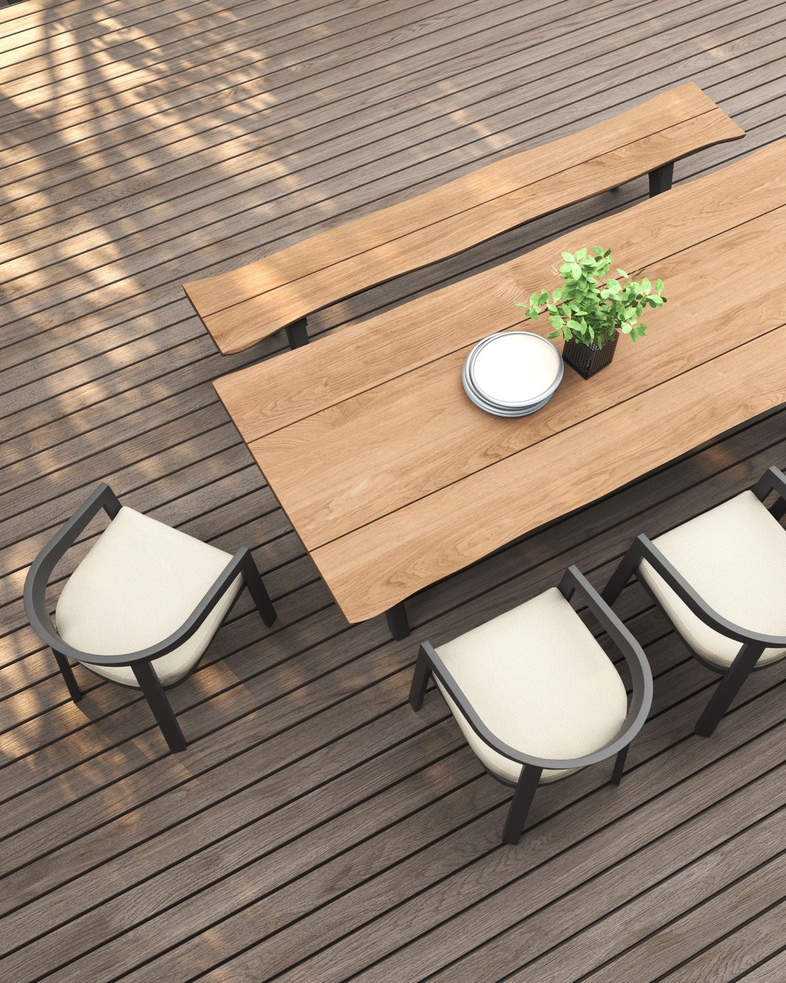 Sado 95&quot; Bench