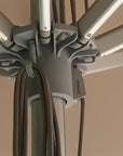 Hurricane Aluminum Center Pole Umbrella (Base Not Included)