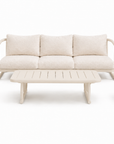 Karl Aluminum Lounge Chair Off-White