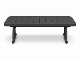 Karl Aluminum Coffee Table Anthracite, outdoor coffee table by Prado Outdoor