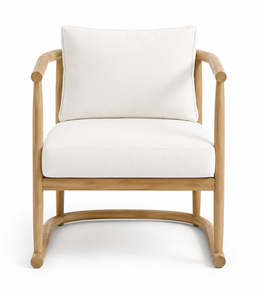 Karl Teak Dining Chair, outdoor dining chair by Prado Outdoor