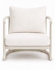 Karl Aluminum Lounge Chair Off-White