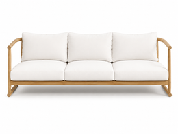 Karl Teak Sofa, outdoor sofa by Prado Outdoor