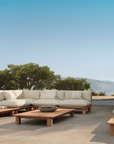 Faro Armless Loveseat
