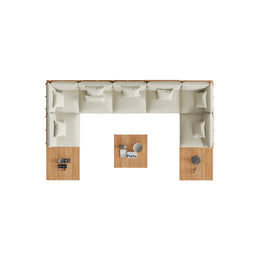 Faro U-Shape Max, outdoor sofa by Prado Outdoor