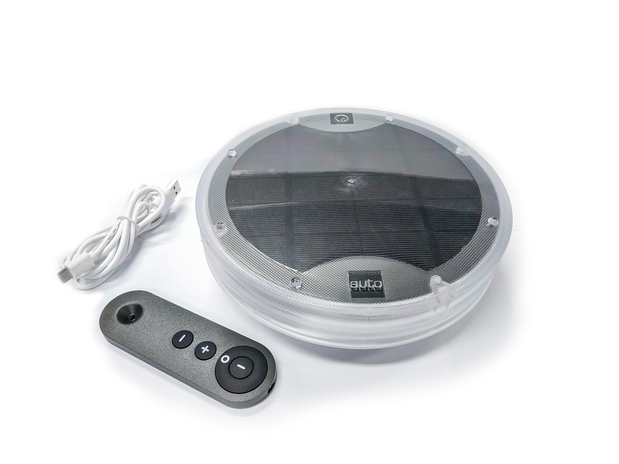 Solana Teak Solar Pendant