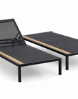 Barbados Chaise Lounge - Black