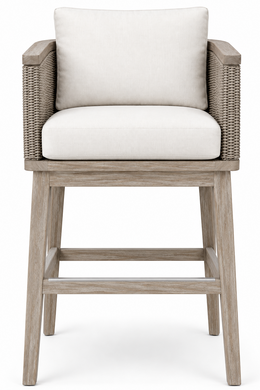 Maui Bar Chair Weathered, outdoor bar chair by Prado Outdoor