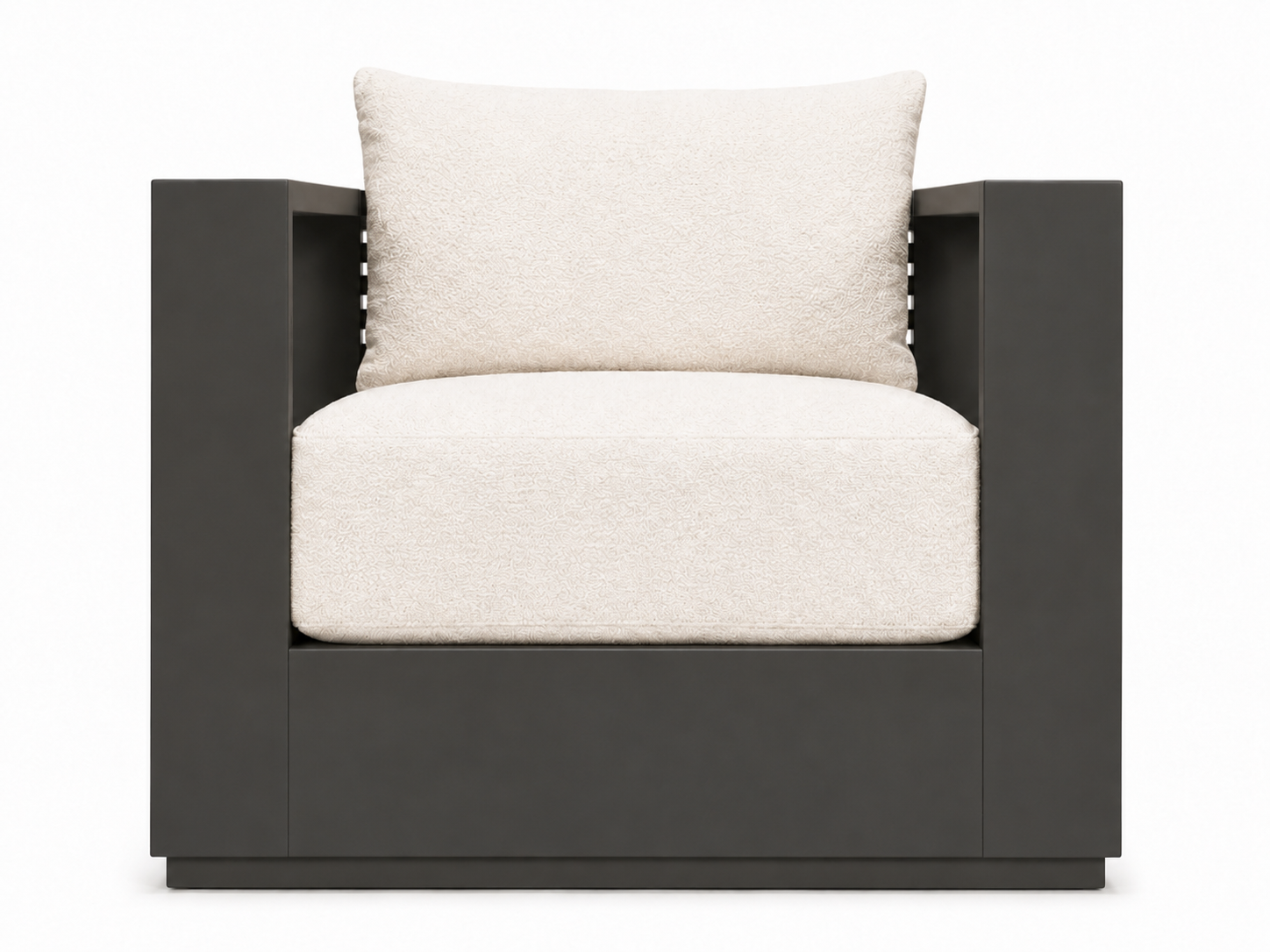 Mara Aluminum Lounge Chair Anthracite