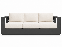 Mara Aluminum Sofa Anthracite, outdoor sofa by Prado Outdoor