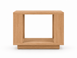 Mara Teak Side Table, outdoor side table by Prado Outdoor