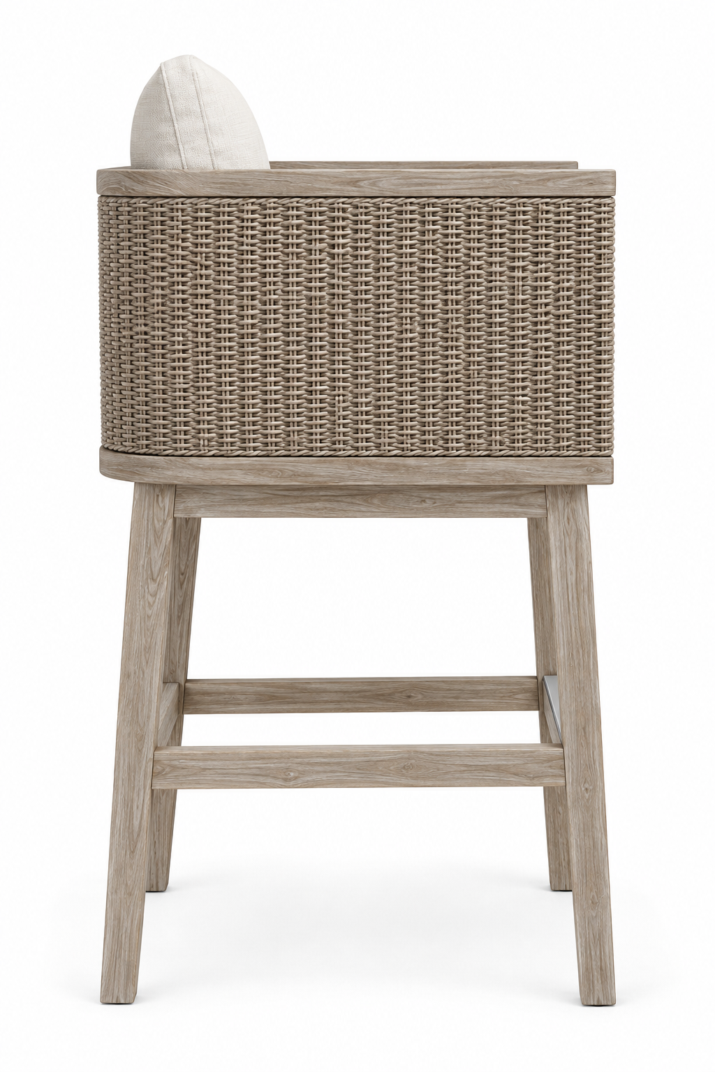 Maui Bar Chair Weathered