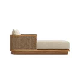 Maui Chaise Lounge, outdoor chaise lounge by Prado Outdoor