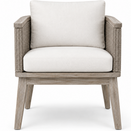 Maui Dining Chair Weathered, outdoor dining chair by Prado Outdoor