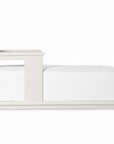 Munich Aluminum Chaise Lounge Off-White
