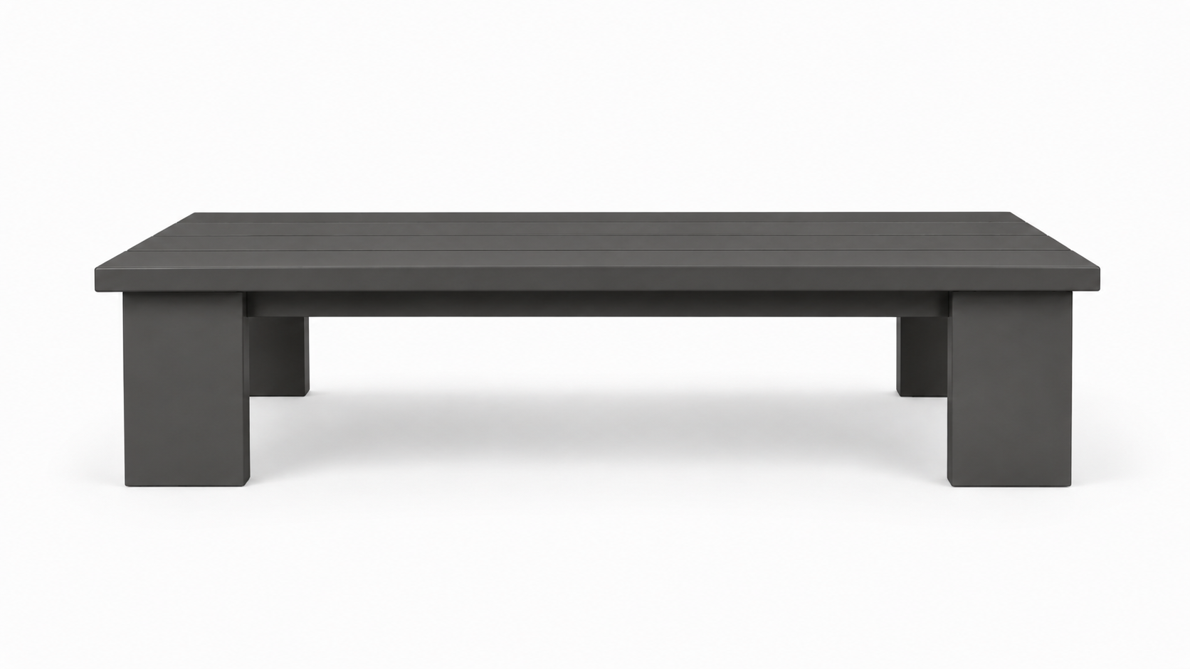 Munich Aluminum Coffee Table Athracite