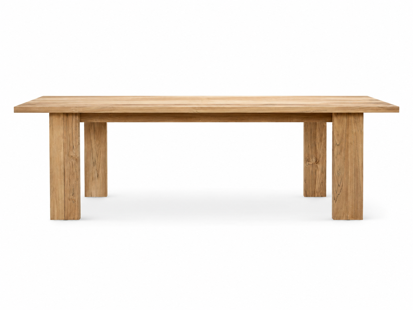 Munich Teak Rectangular Dining Table