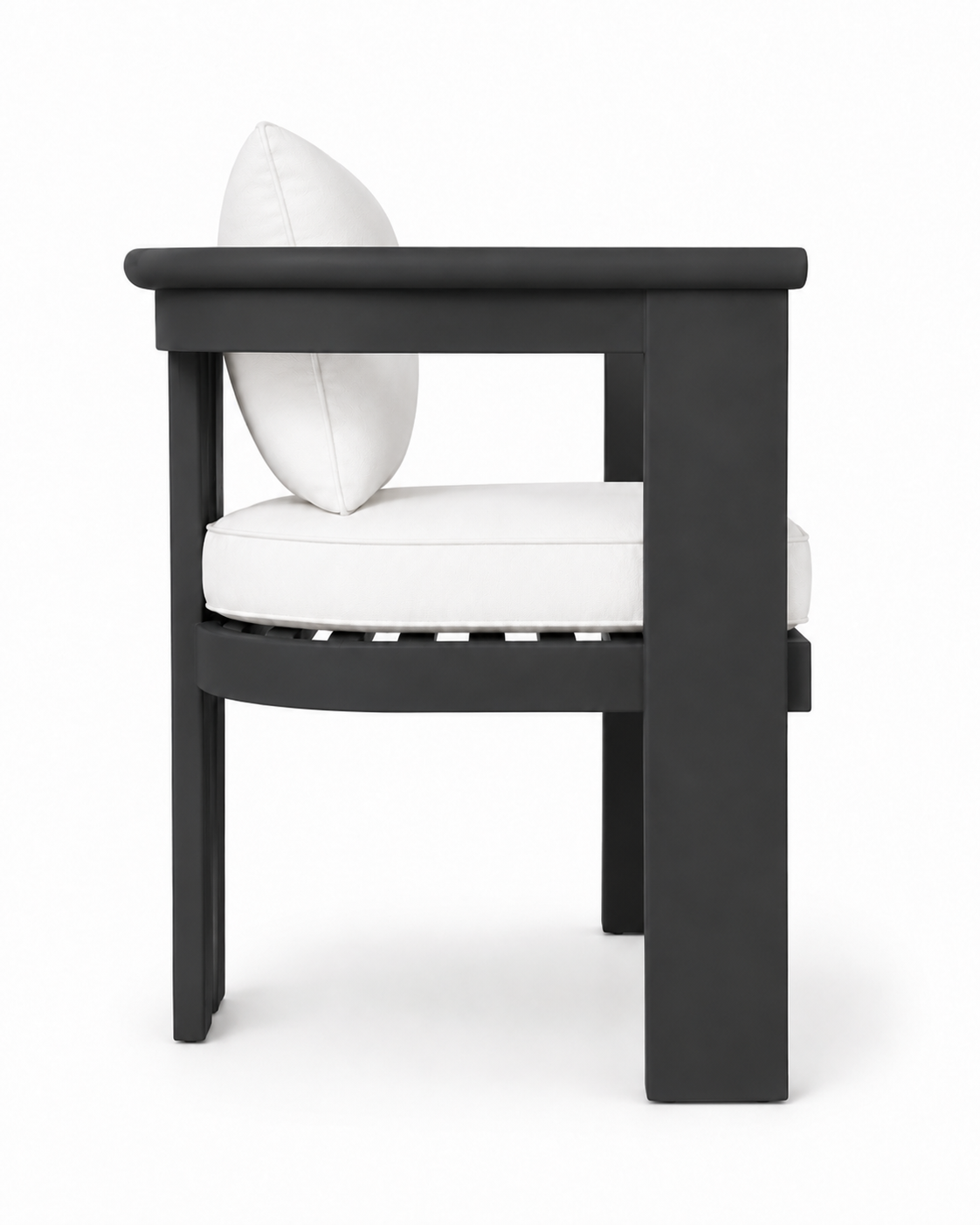 Munich Aluminum Dining Table Anthracite