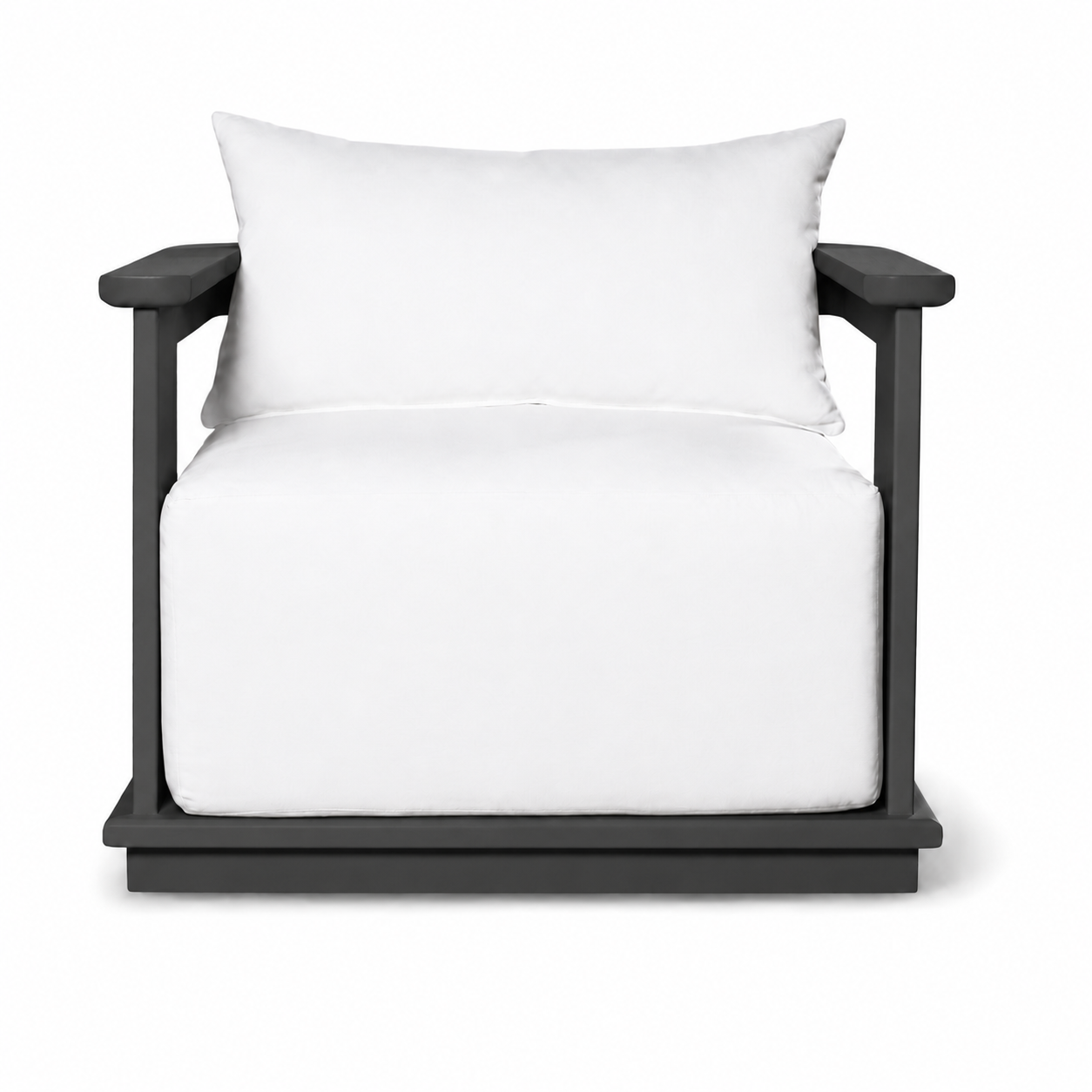 Munich Aluminum Lounge Chair Anthracite