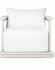Munich Aluminum Lounge Chair Off-White