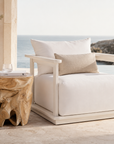 Munich Aluminum Lounge Chair Off-White